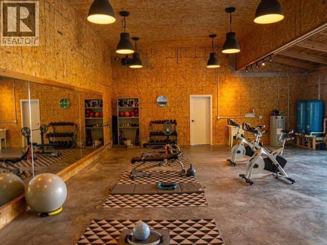 Lot 3 & 4 Sharpes Bay Road, Powell River, BC - Indoor Photo Showing Gym Room