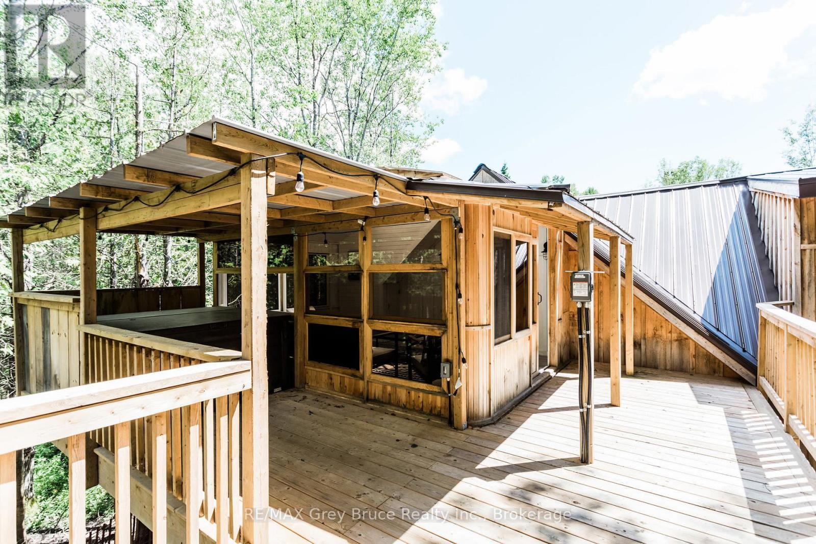 102 Chin Road N, Northern Bruce Peninsula, ON - Outdoor With Deck Patio Veranda With Exterior