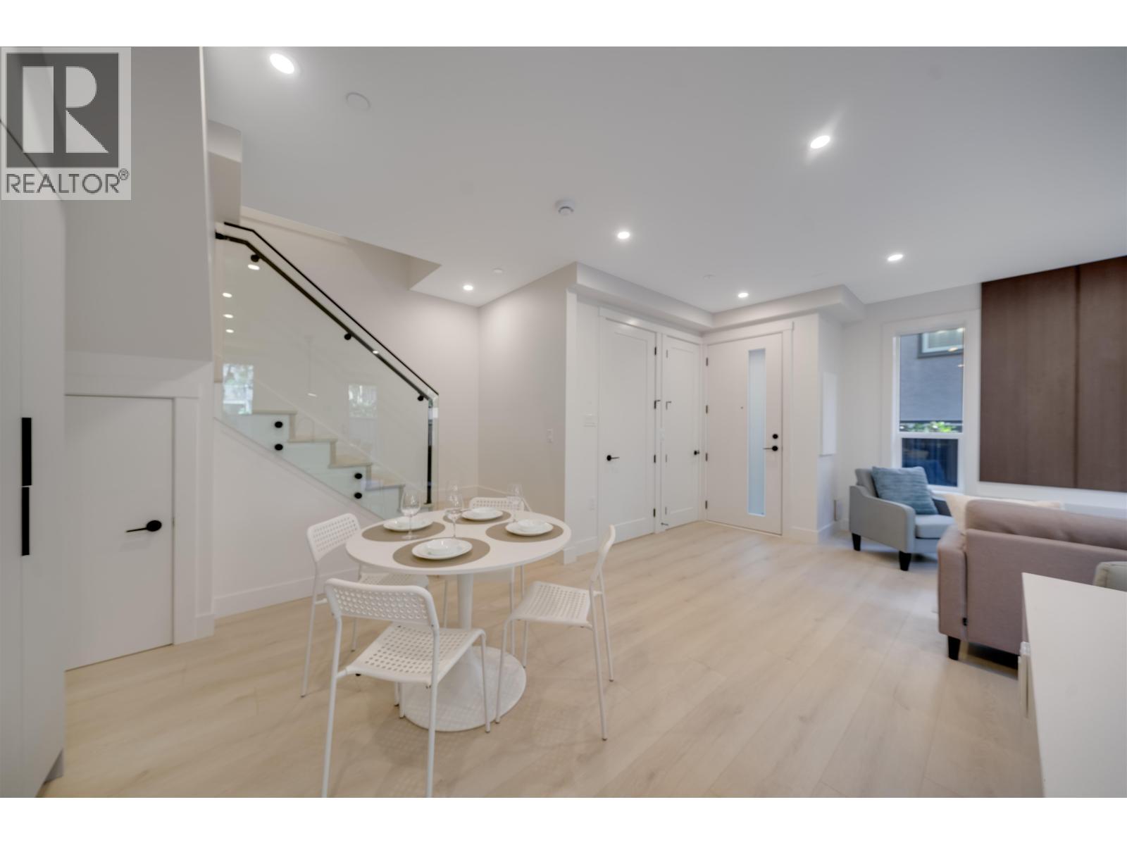 4 3836 W 8Th Avenue, Vancouver, BC - Indoor Photo Showing Dining Room