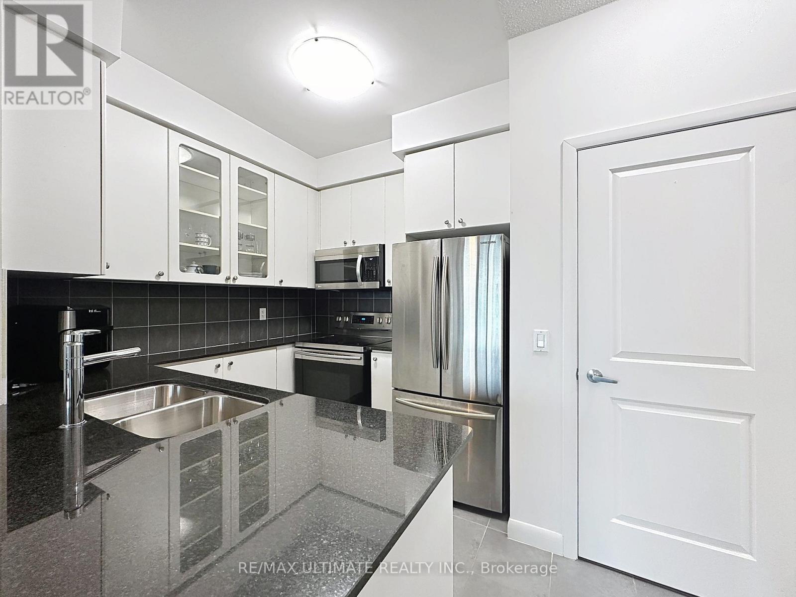 2411 - 235 Sherway Gardens Road, Toronto, ON - Indoor Photo Showing Kitchen With Double Sink