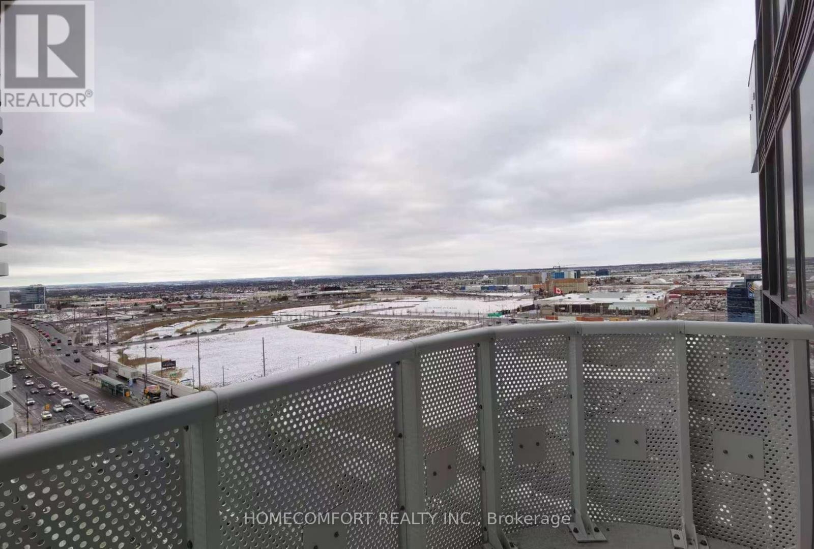 1502 - 8 Interchange Way, Vaughan, ON - Outdoor With Balcony With View
