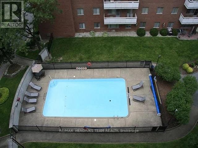 708 - 610 Lake Street, St. Catharines (Lakeport), ON - Outdoor With In Ground Pool