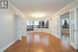 Large dining area with walk out to balcony -