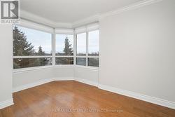 Large dining area with walk out to balcony -