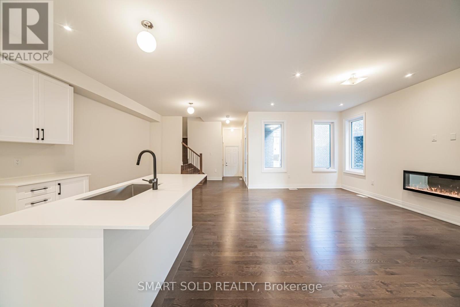 40 Mindanao Avenue, Markham, ON - Indoor Photo Showing Kitchen With Fireplace