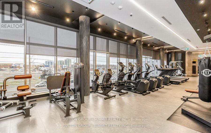 301 - 4655 Metcalfe Avenue, Mississauga, ON - Indoor Photo Showing Gym Room