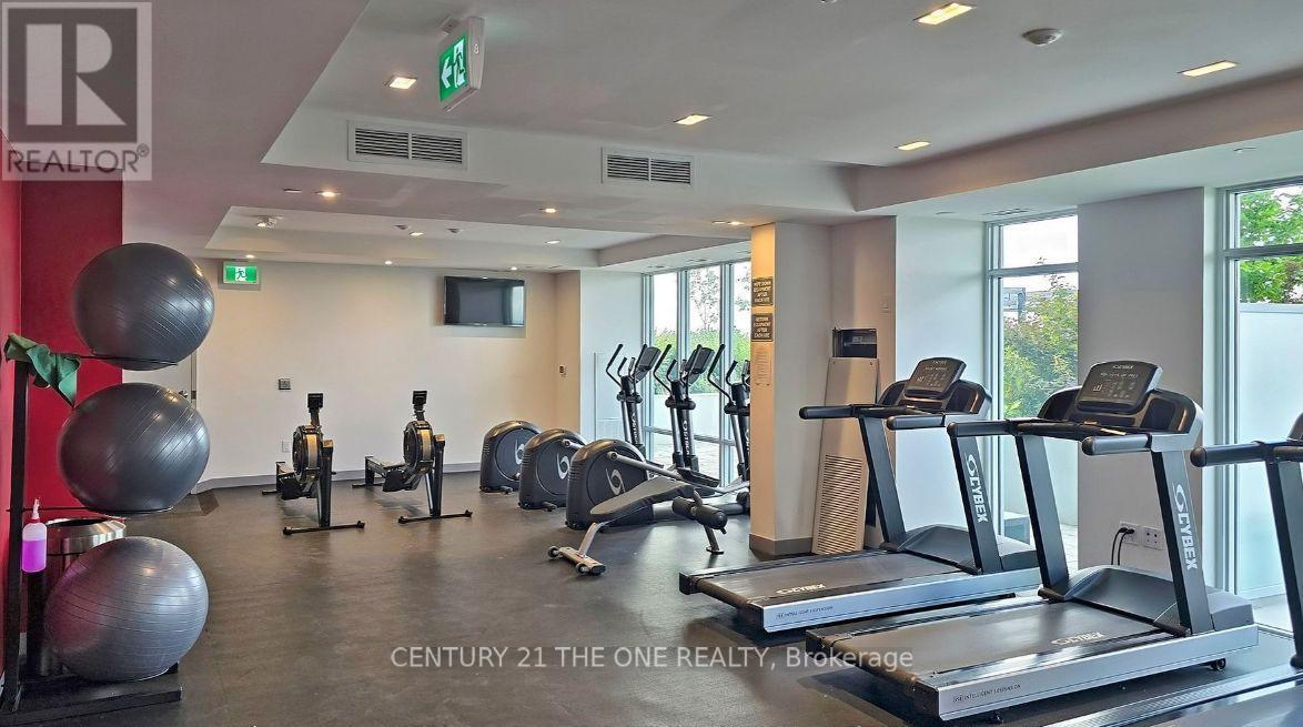 Gym - 419 - 3220 Sheppard Avenue E, Toronto, ON - Indoor Photo Showing Gym Room