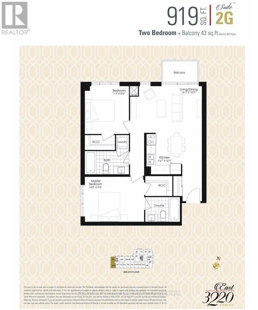 Floor Plan - 419 - 3220 Sheppard Avenue E, Toronto, ON - Other