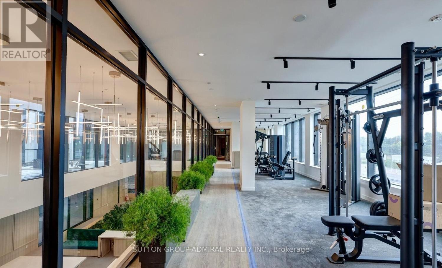 1204 - 3071 Trafalgar Road, Oakville, ON - Indoor Photo Showing Gym Room