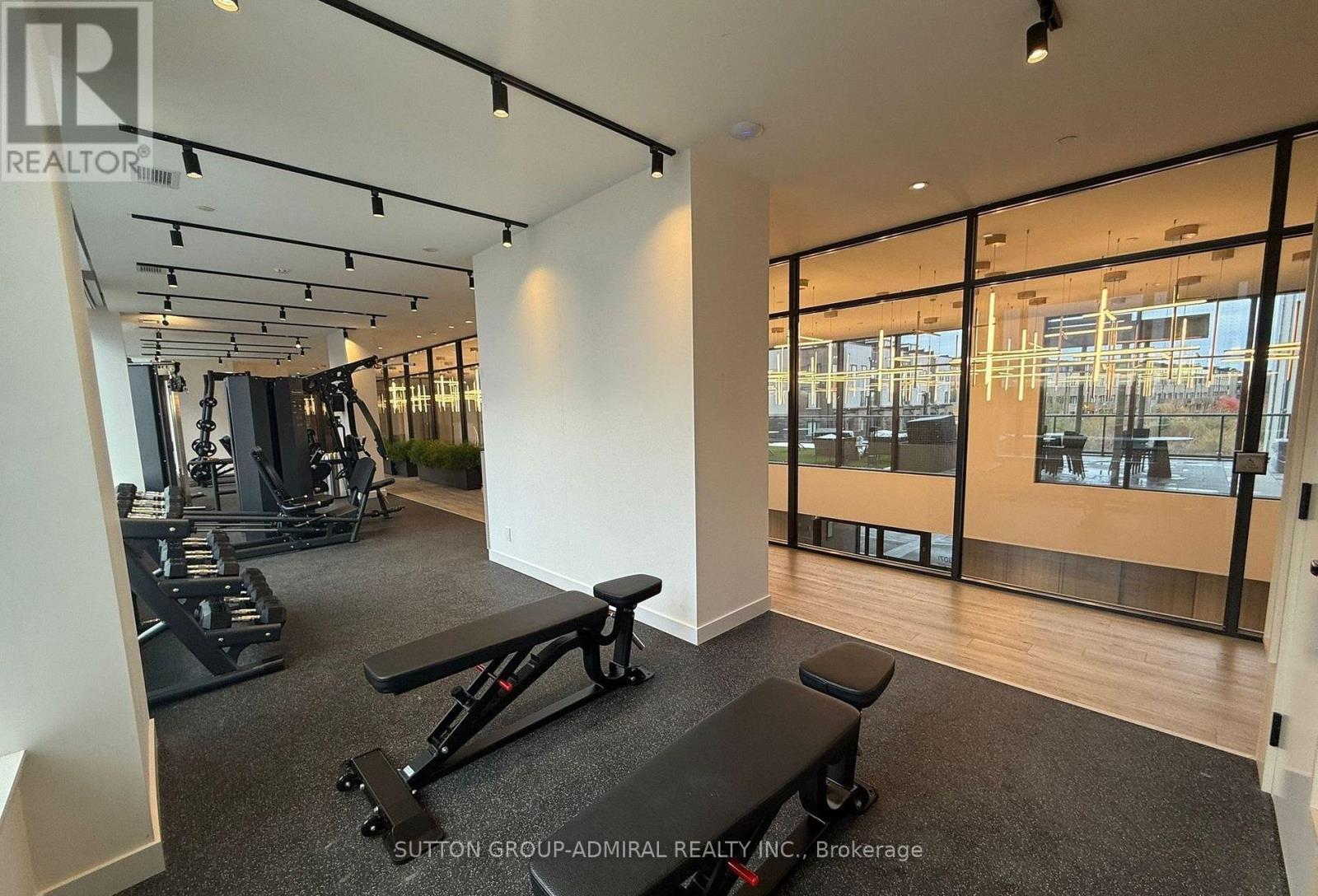 1204 - 3071 Trafalgar Road, Oakville, ON - Indoor Photo Showing Gym Room