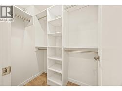 built in shelving -