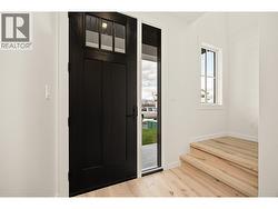 stairs to bedrooms and loft -