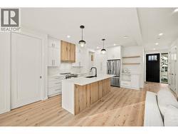 pantry/laundry is the door on the left -