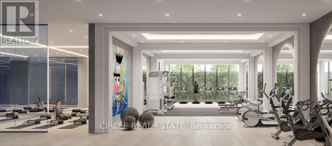 1123 - 3009 Novar Road, Mississauga, ON - Indoor Photo Showing Gym Room