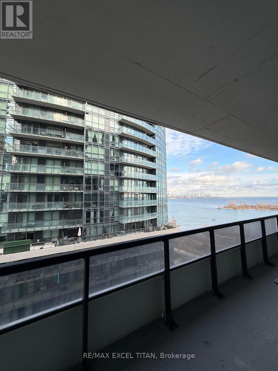906 - 65 Annie Craig Drive, Toronto, ON - Outdoor With Body Of Water With Balcony