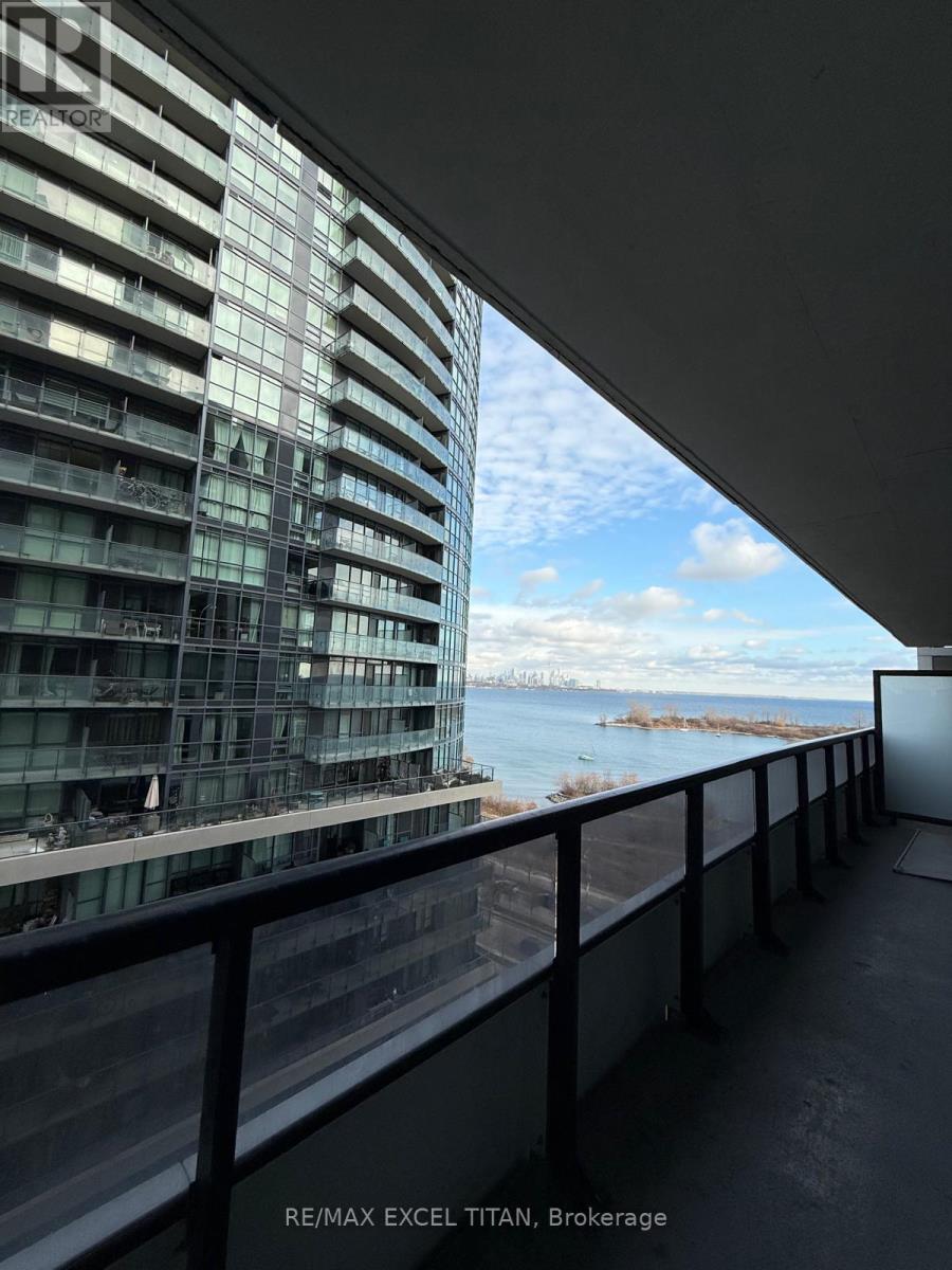 906 - 65 Annie Craig Drive, Toronto, ON - Outdoor With Body Of Water With Balcony