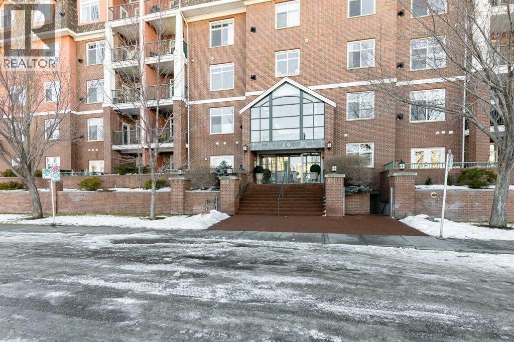 205, 59 22 Avenue Sw, Calgary, AB - Outdoor With Balcony With Facade