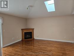 Gas fireplace for ambience -