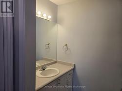 Large vanity in ensuite bathroom -