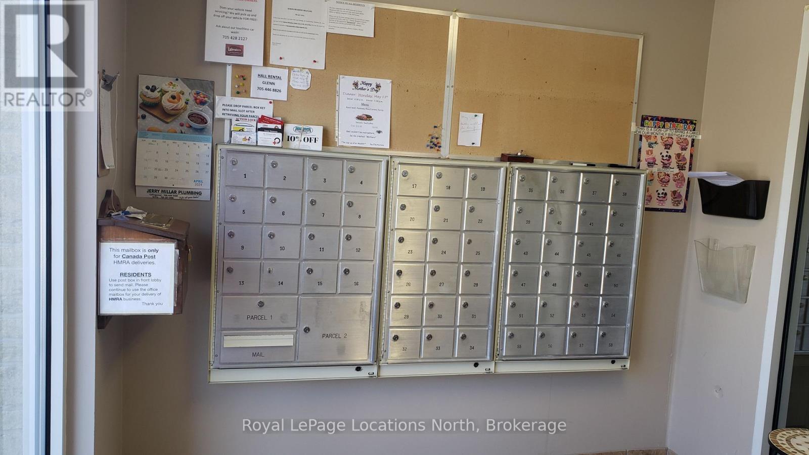 Pick up your mail at the clubhouse! - Unit # 23 - 275 Huron Street, Clearview (Stayner), ON - Indoor Photo Showing Other Room