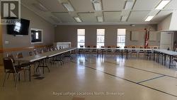 Gathering room in clubhouse -