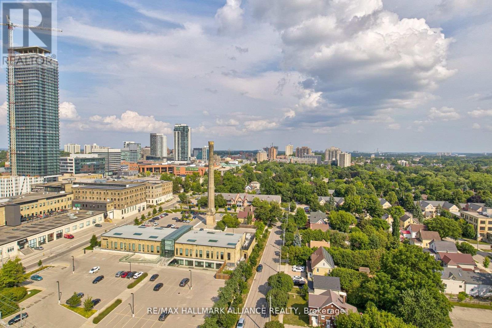 1508 - 100 Garment Street, Kitchener, ON - Outdoor With View