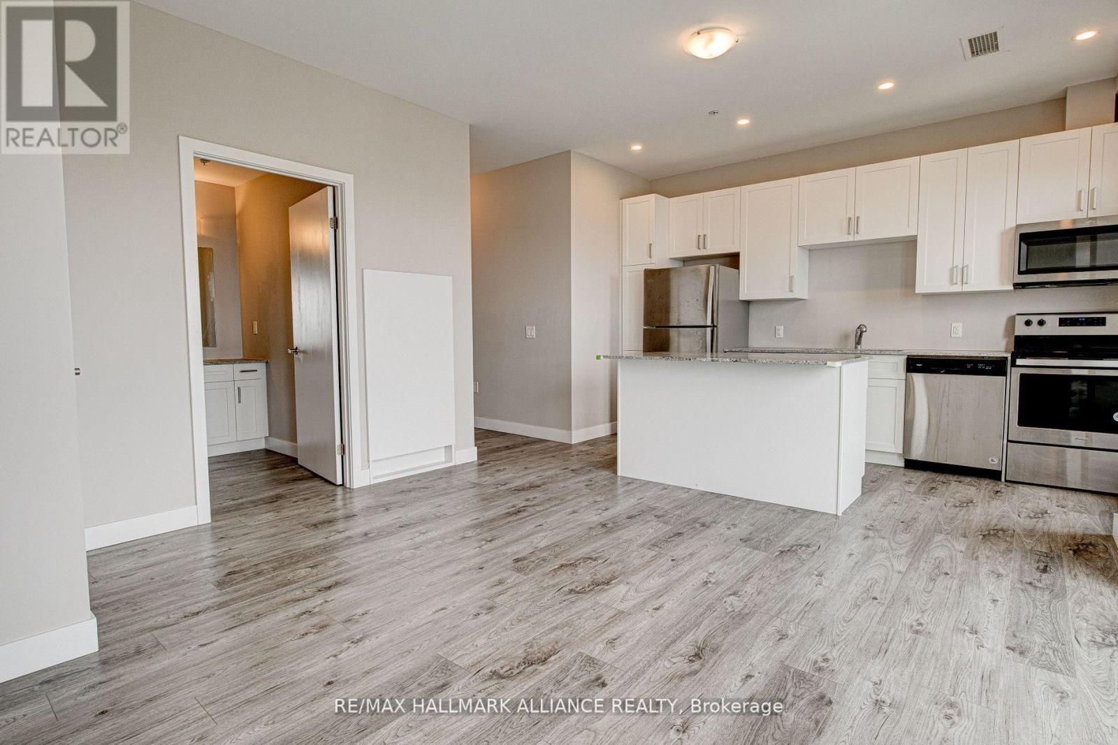 1508 - 100 Garment Street, Kitchener, ON - Indoor Photo Showing Kitchen