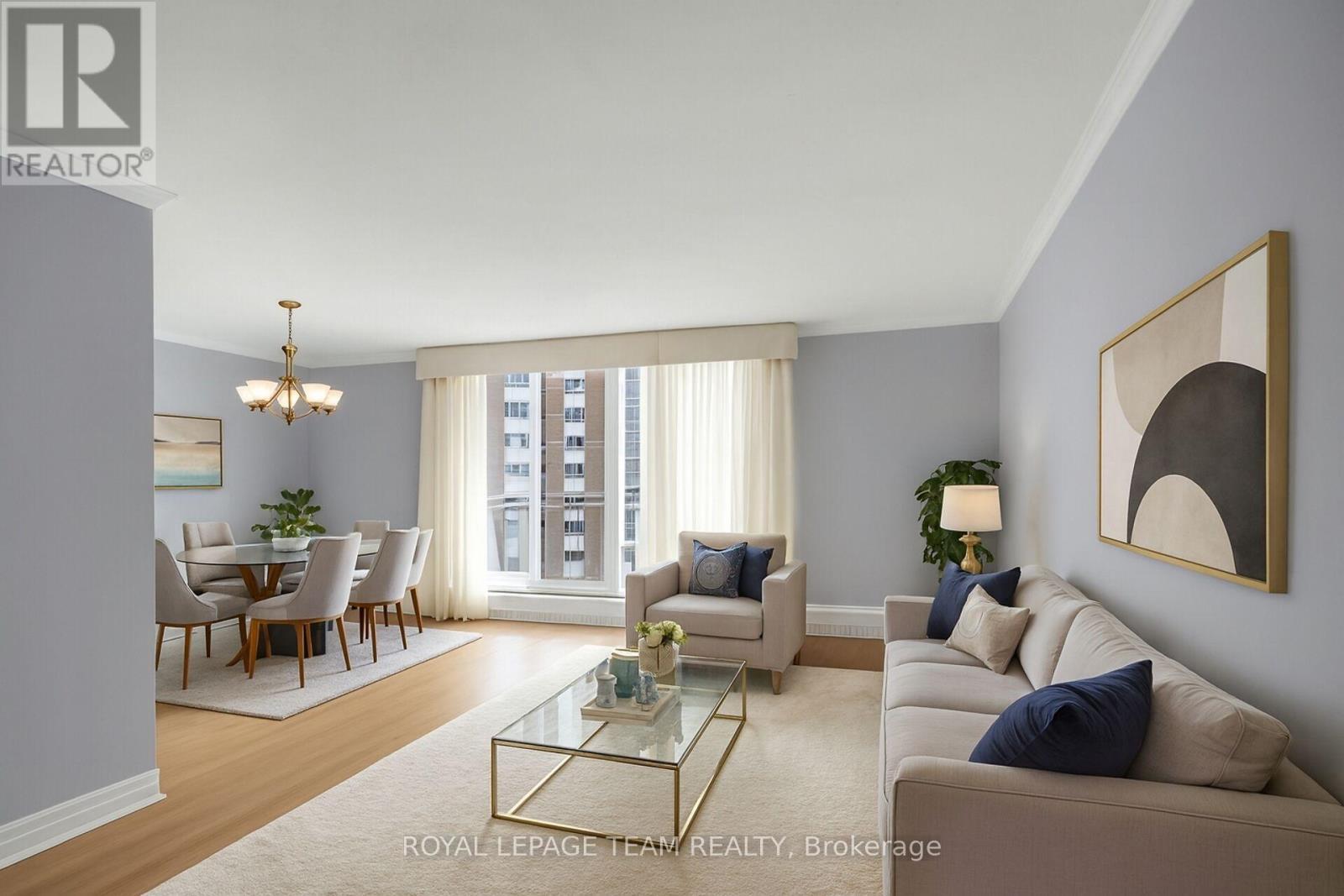 912 - 1485 Baseline Road, Ottawa, ON - Indoor Photo Showing Living Room