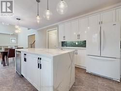 Island with Built-In Bar Fridge -