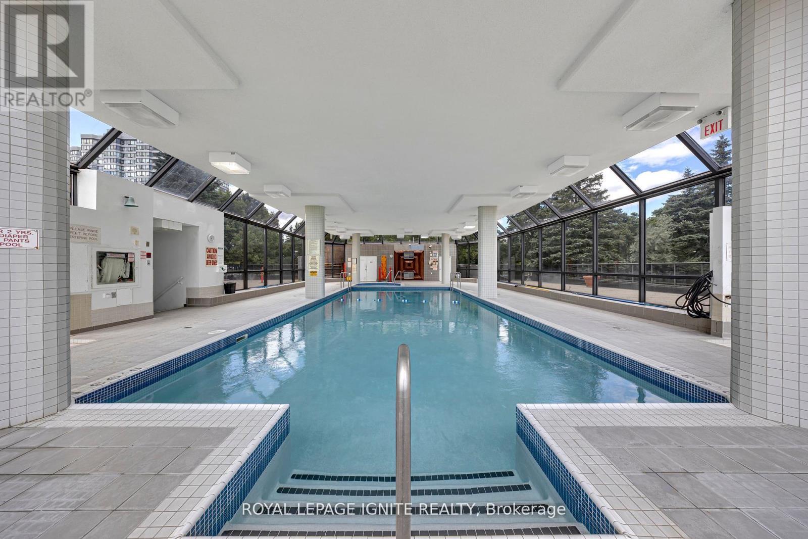 215 - 88 Alton Towers Circle, Toronto, ON - Indoor Photo Showing Other Room With In Ground Pool