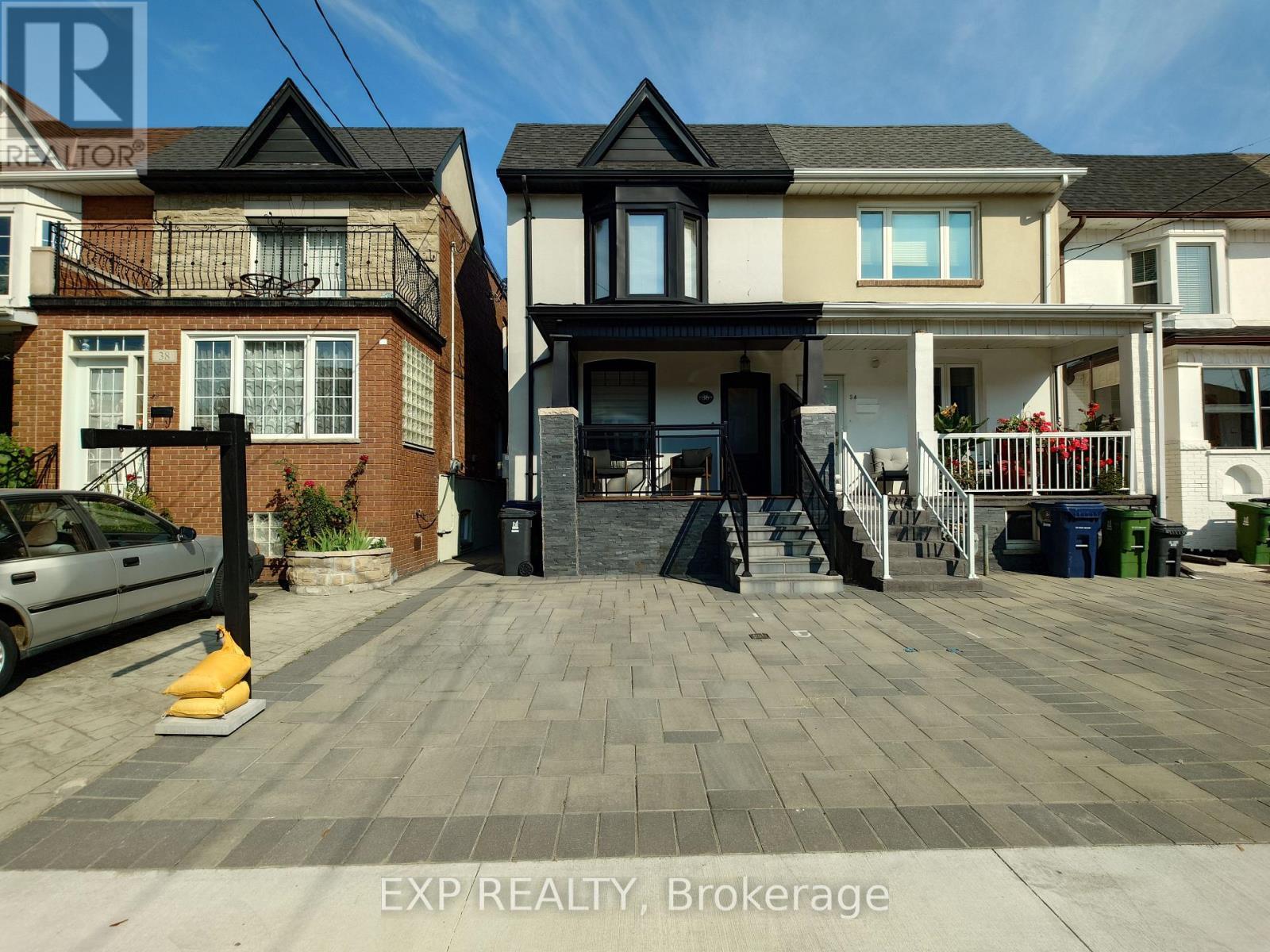 36 Talbot Street, Toronto, ON - Outdoor With Deck Patio Veranda With Facade