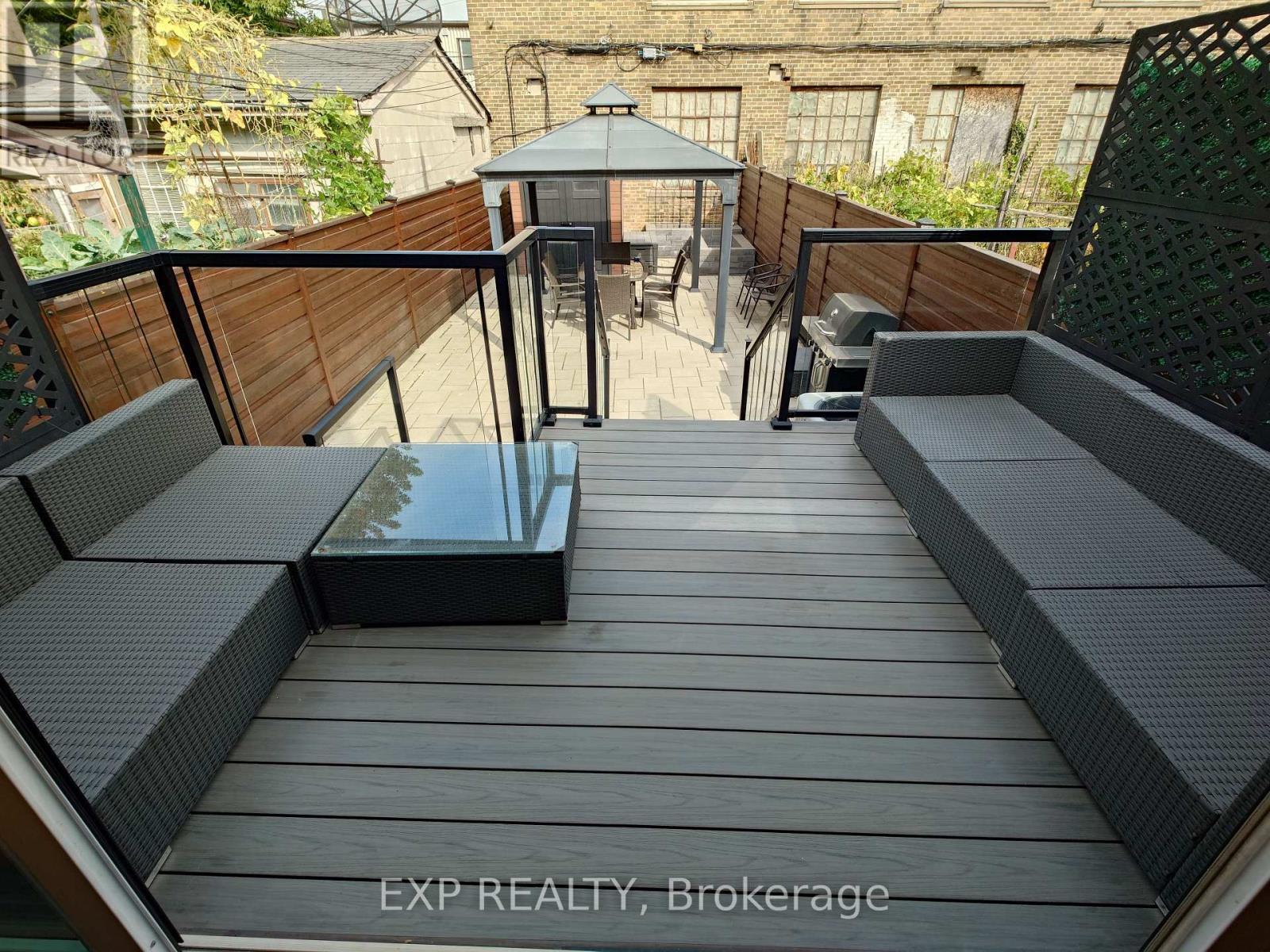 36 Talbot Street, Toronto, ON - Outdoor With Deck Patio Veranda With Exterior