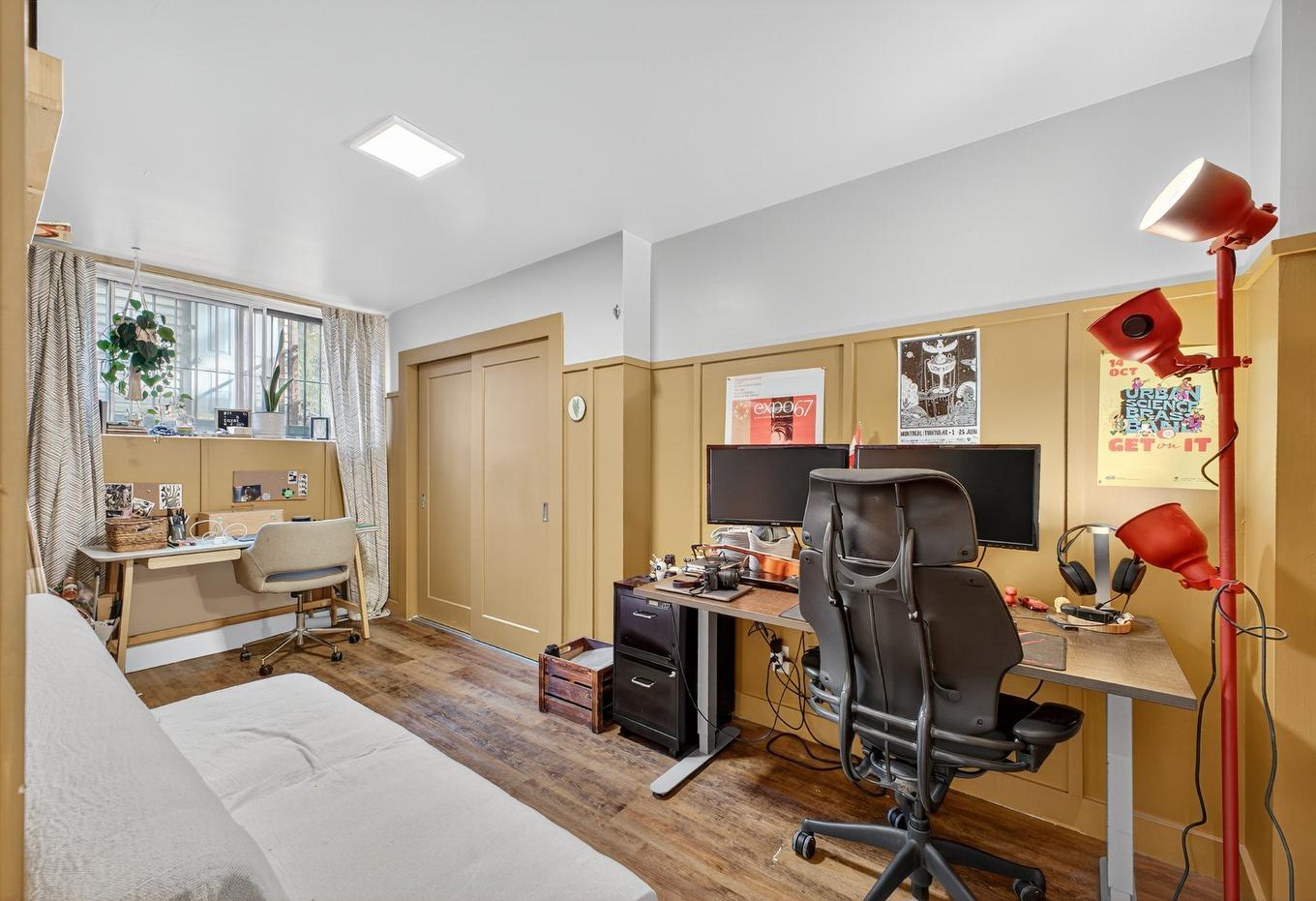 Bedroom - 102-771 Av. Marin, Montréal (Le Sud-Ouest), QC - Indoor Photo Showing Office