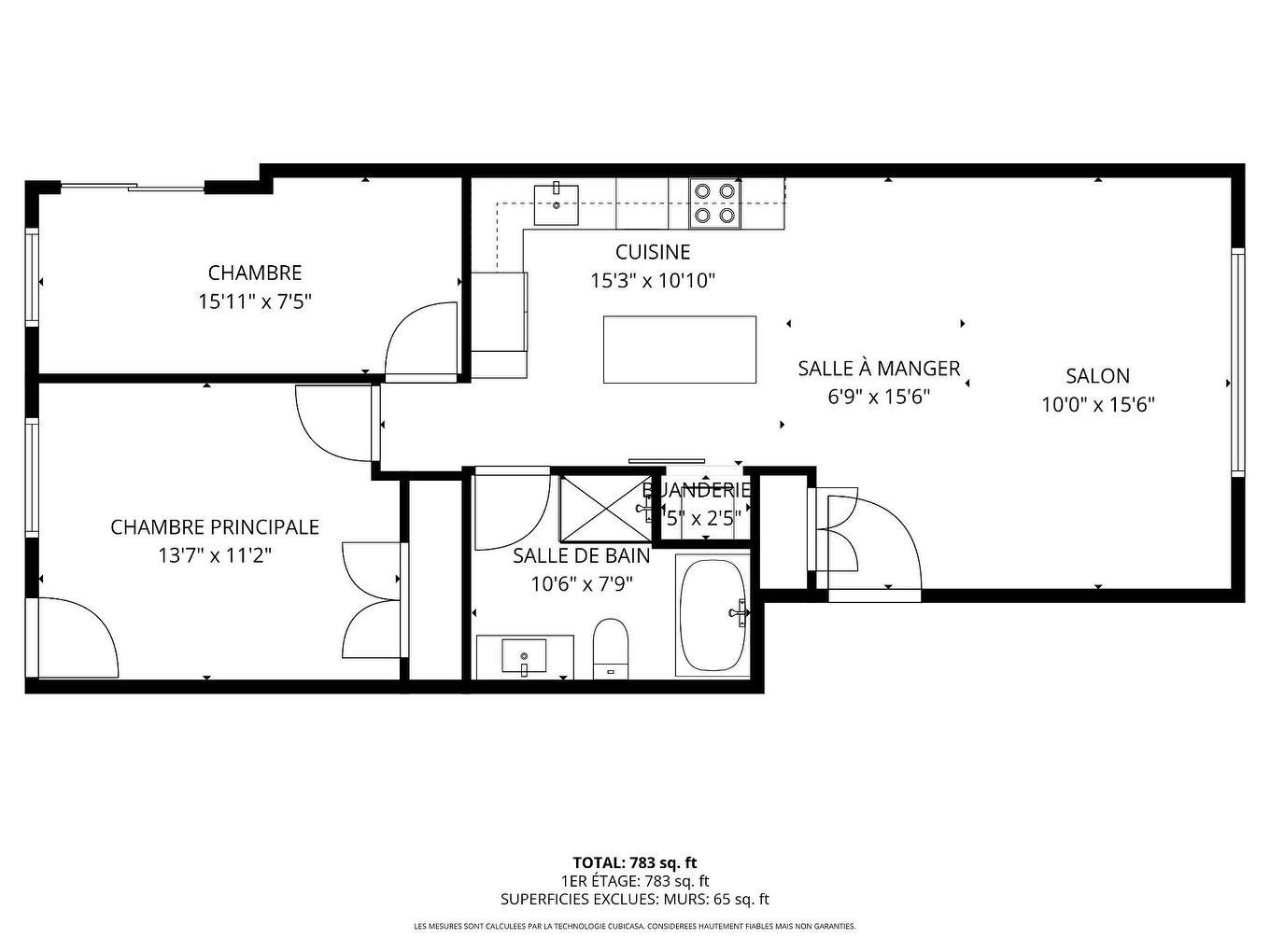 Drawing (sketch) - 102-771 Av. Marin, Montréal (Le Sud-Ouest), QC - Other