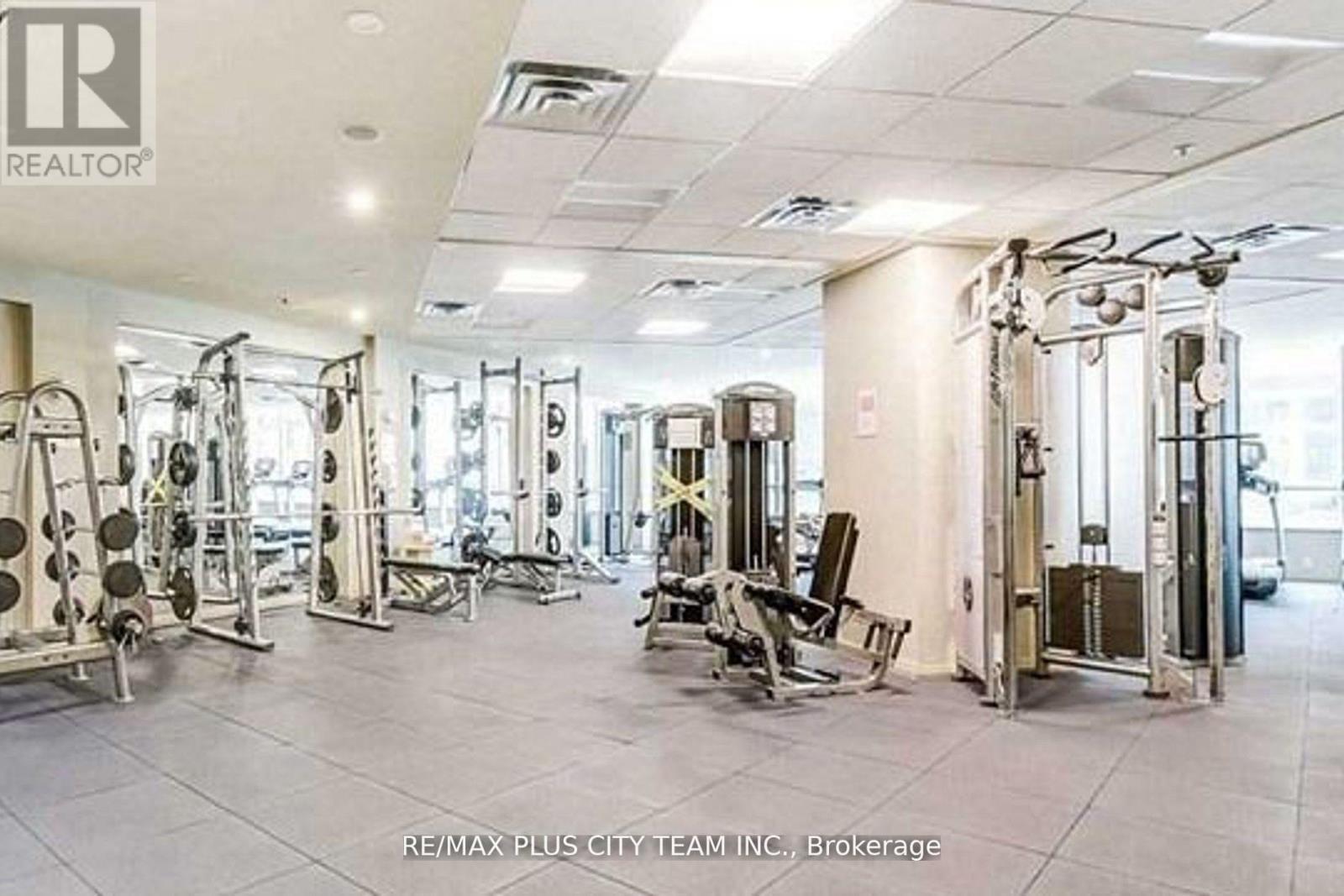 2511 - 12 Yonge Street, Toronto, ON - Indoor Photo Showing Gym Room