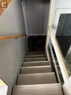 Stairs leading other lower level suites -