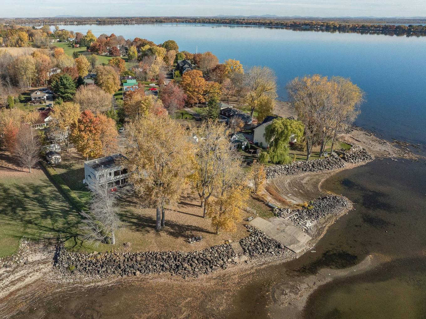 Overall view - 256 67E Rue O., Venise-En-Québec, QC - Outdoor With Body Of Water With View