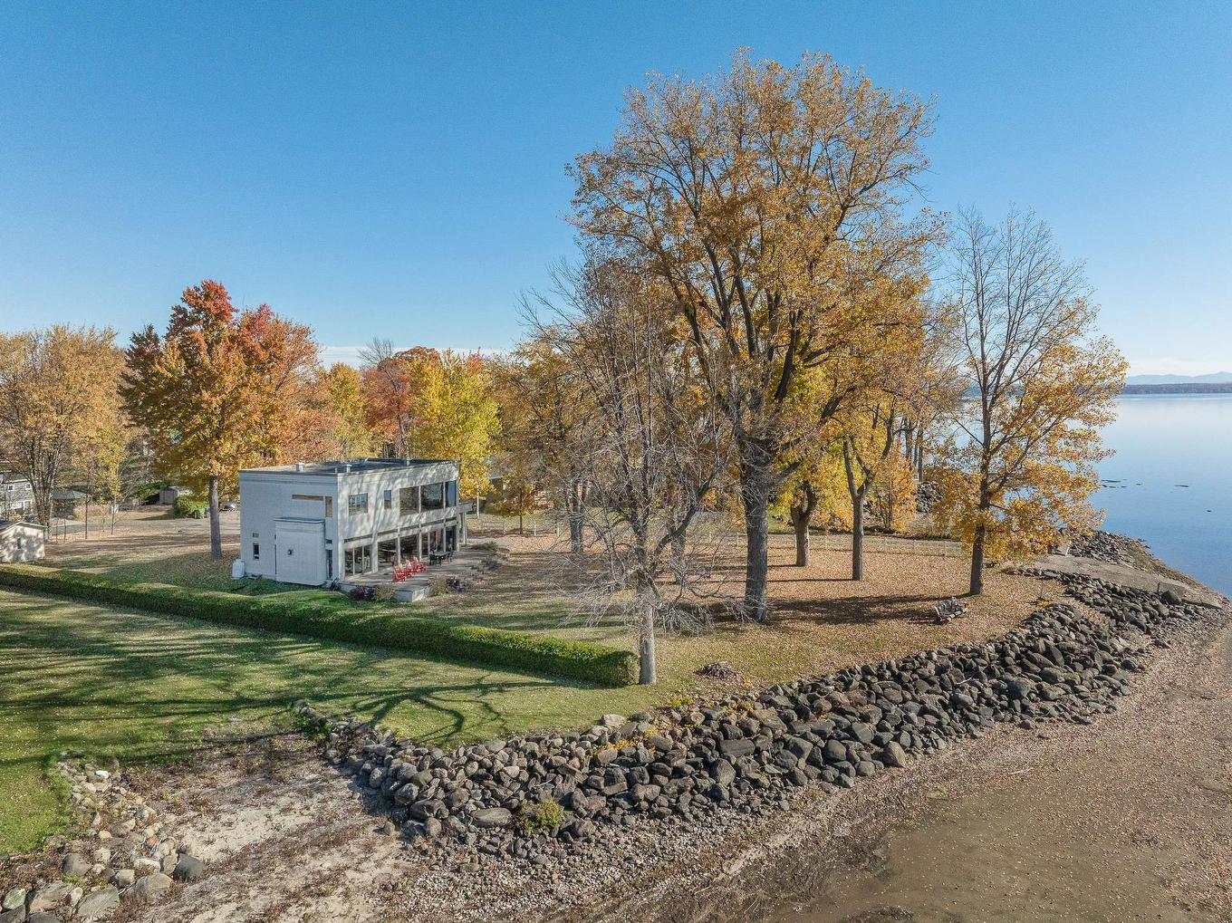 Overall view - 256 67E Rue O., Venise-En-Québec, QC - Outdoor With Body Of Water With View