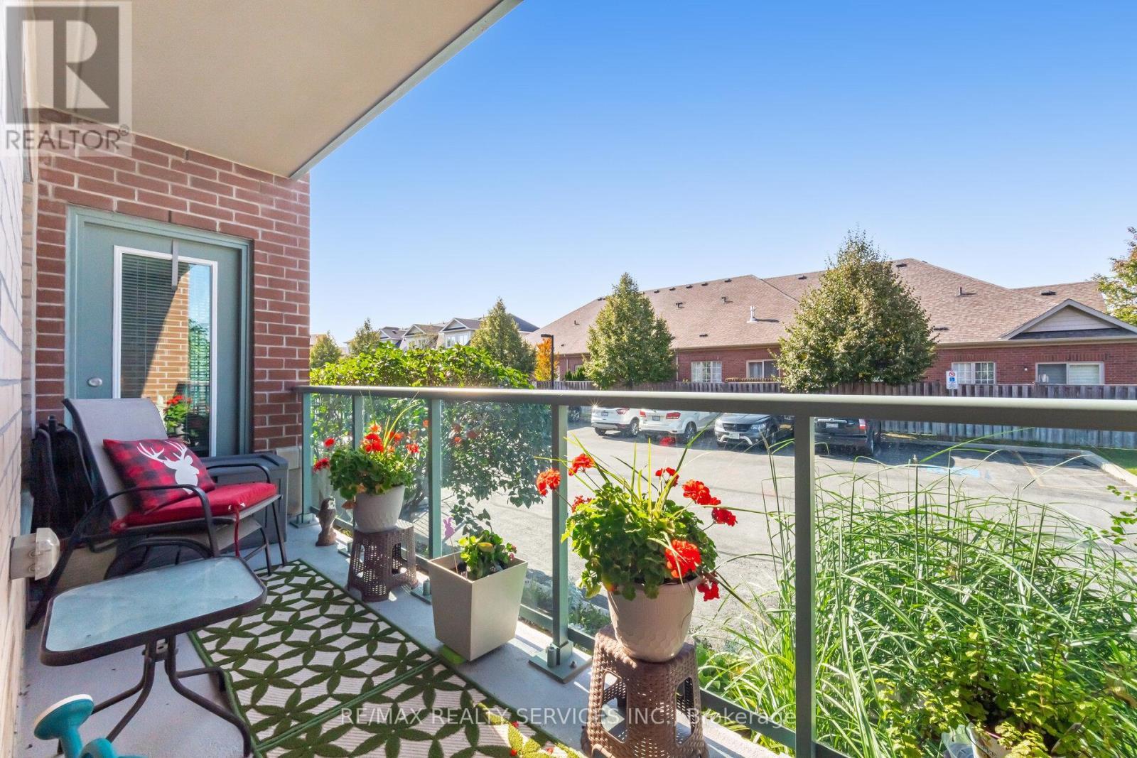 105 - 60 Via Rosedale Way, Brampton, ON - Outdoor With Balcony With Exterior