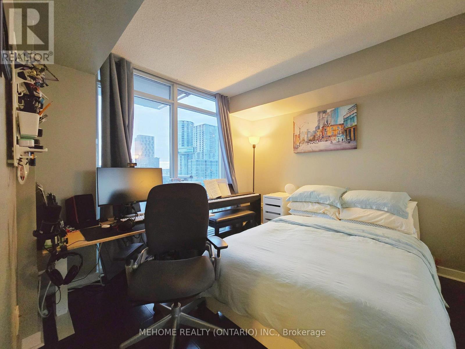 2302 - 11 Brunel Court, Toronto, ON - Indoor Photo Showing Bedroom