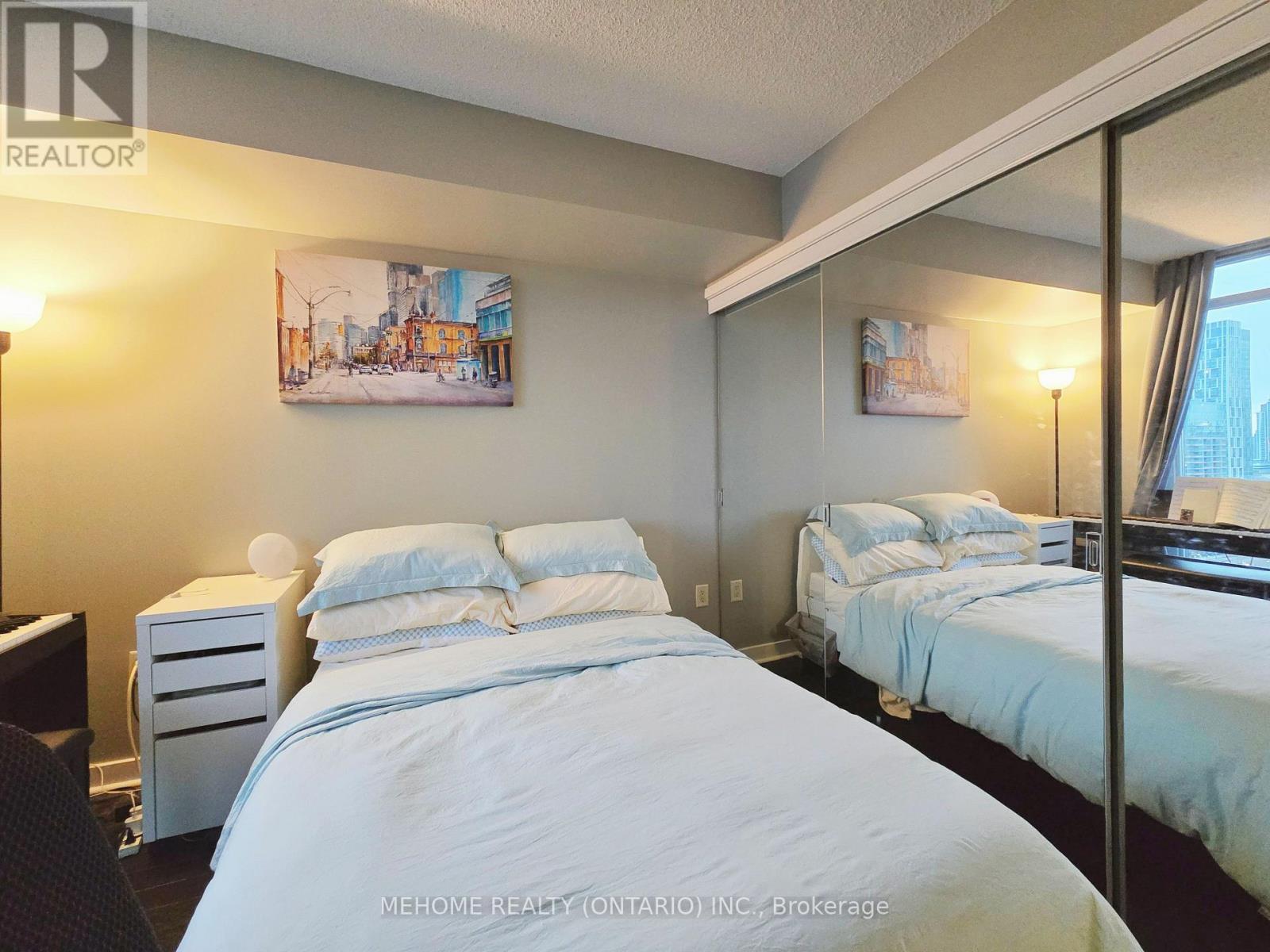 2302 - 11 Brunel Court, Toronto, ON - Indoor Photo Showing Bedroom