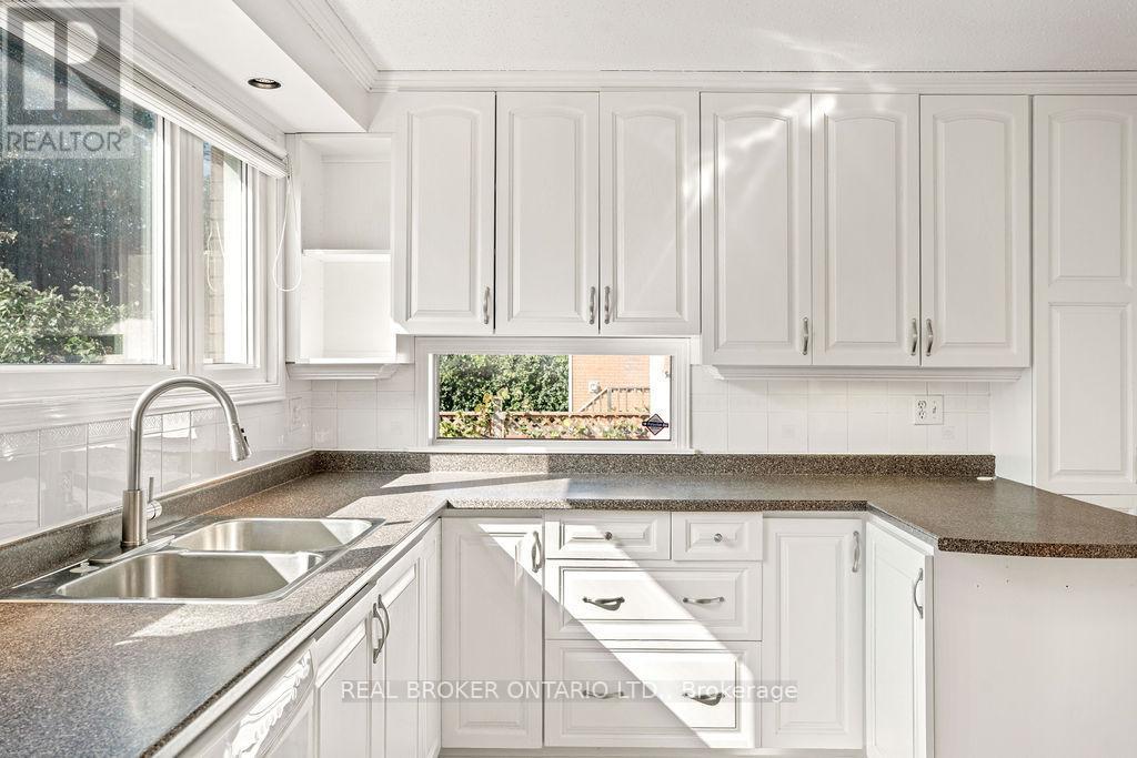 Timeless White Oak Cabinets - 99 Queensline Drive, Ottawa, ON - Indoor Photo Showing Kitchen With Double Sink