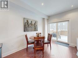 Dining area, walk out to backyard -