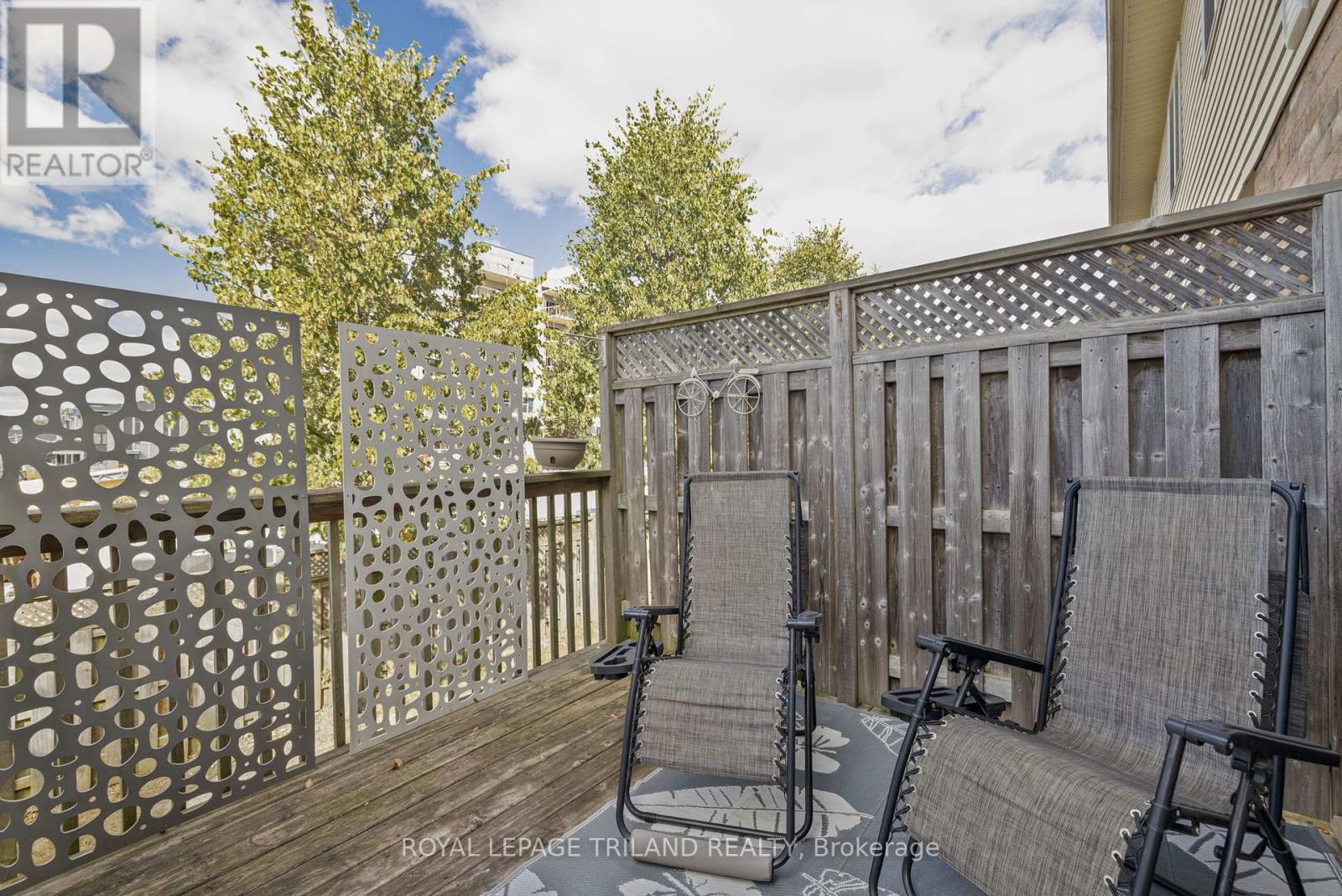 39 - 1625 Purser Street, London East (East D), ON - Outdoor With Deck Patio Veranda