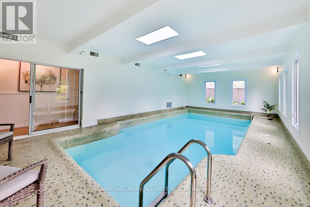 1316 Cambridge Drive, Oakville (Mo Morrison), ON - Indoor Photo Showing Other Room With In Ground Pool