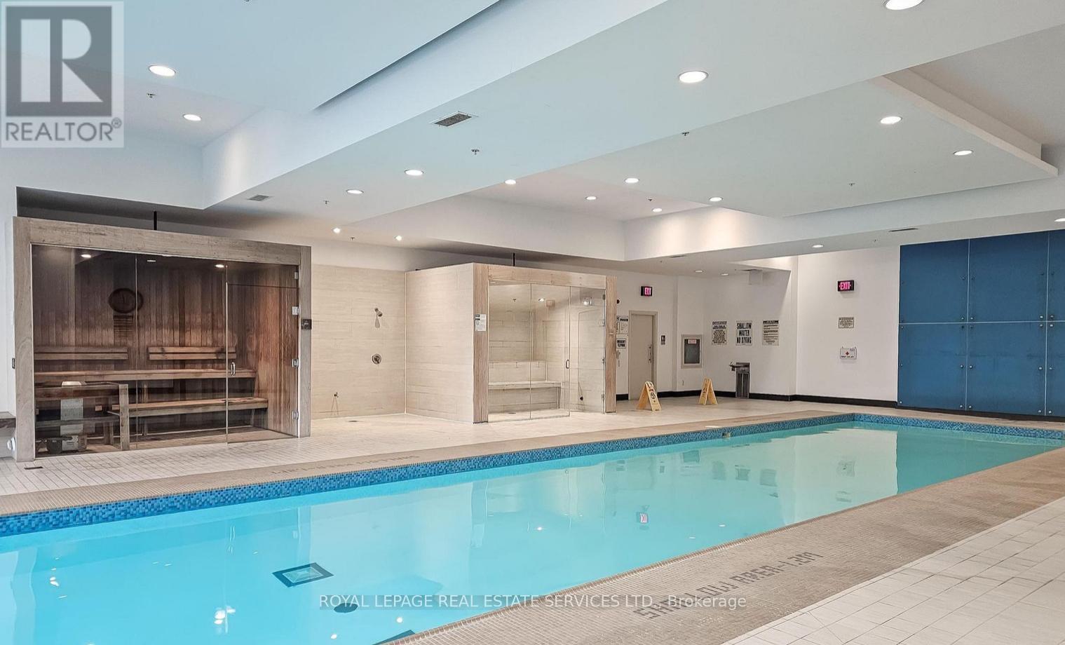 Full size pool - 2804 - 2191 Yonge Street, Toronto, ON - Indoor Photo Showing Other Room With In Ground Pool