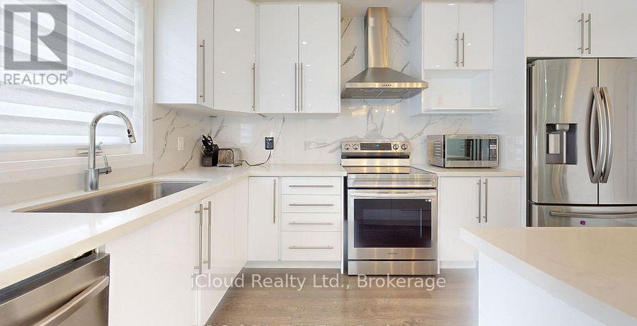 Upper - 11 Moriarity Drive, Brant, ON - Indoor Photo Showing Kitchen With Upgraded Kitchen