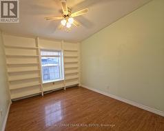 Bedroom with Built in Shelves -