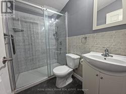 Bathroom wit 5' Glass Shower -