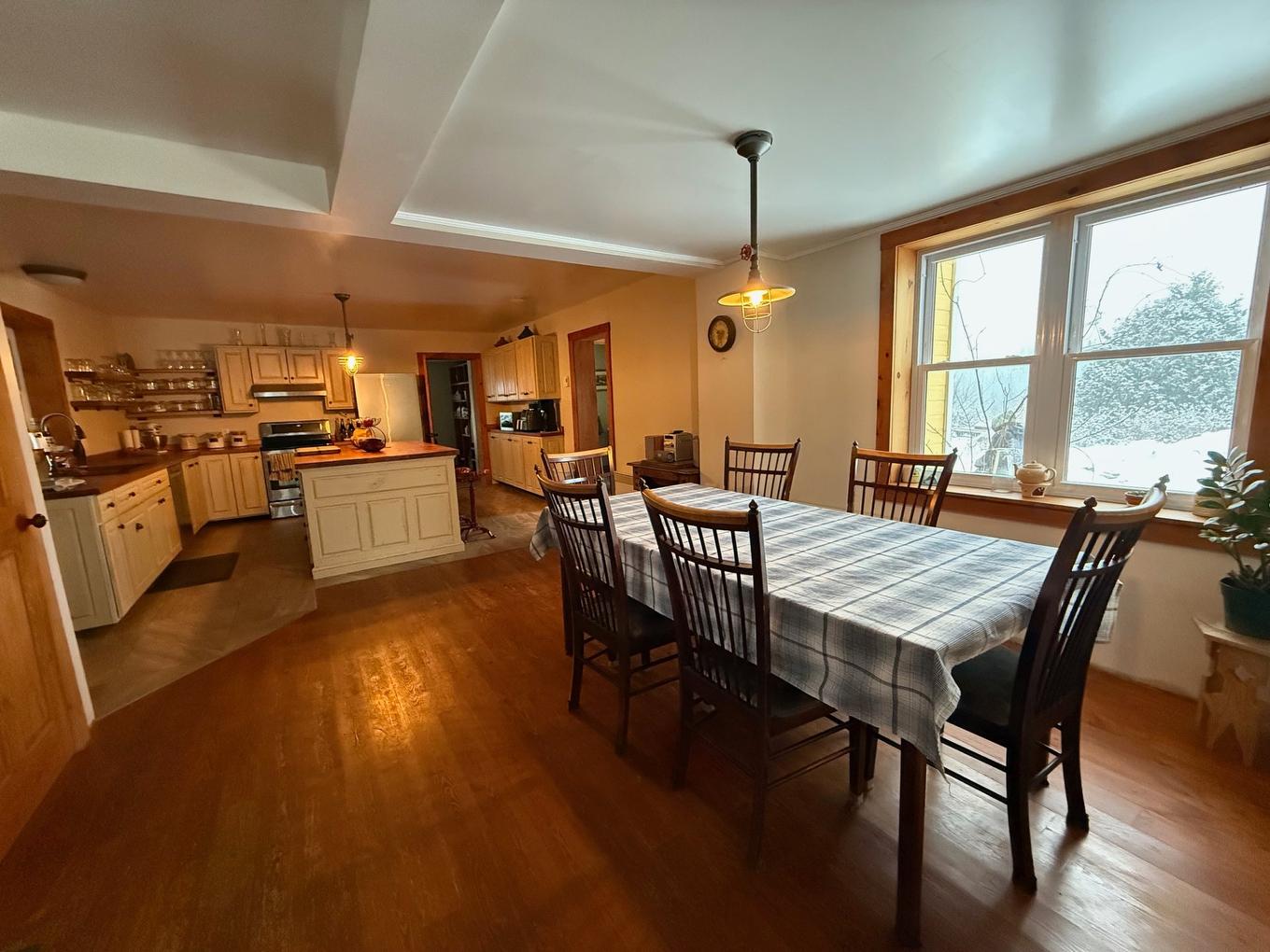 Dining room - 151 1Er-Et-2E Rang De Laverlochère, Laverlochère-Angliers, QC - Indoor Photo Showing Dining Room